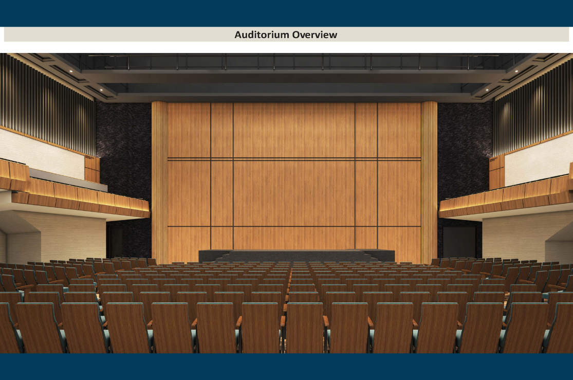 Center for the Arts - Auditorium Overview