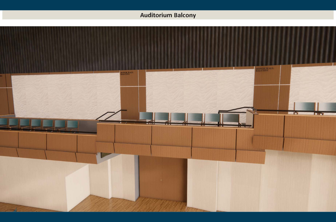 Center for the Arts - Auditorium Balcony