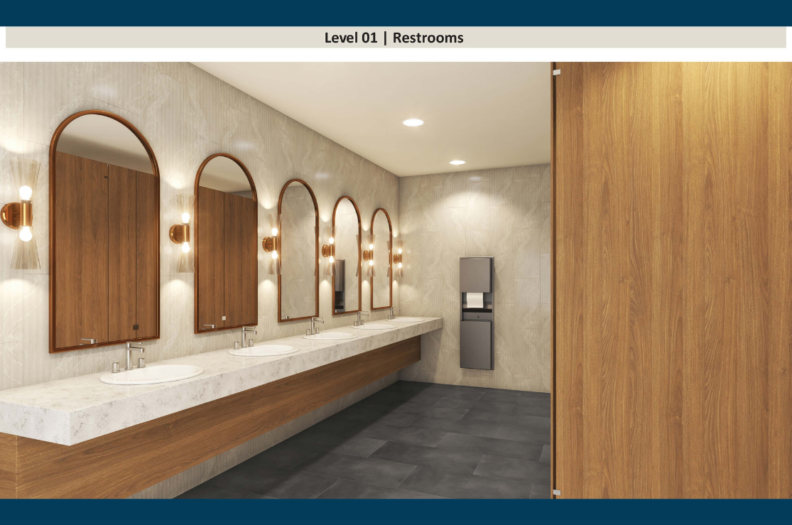 Level 1 - Restrooms