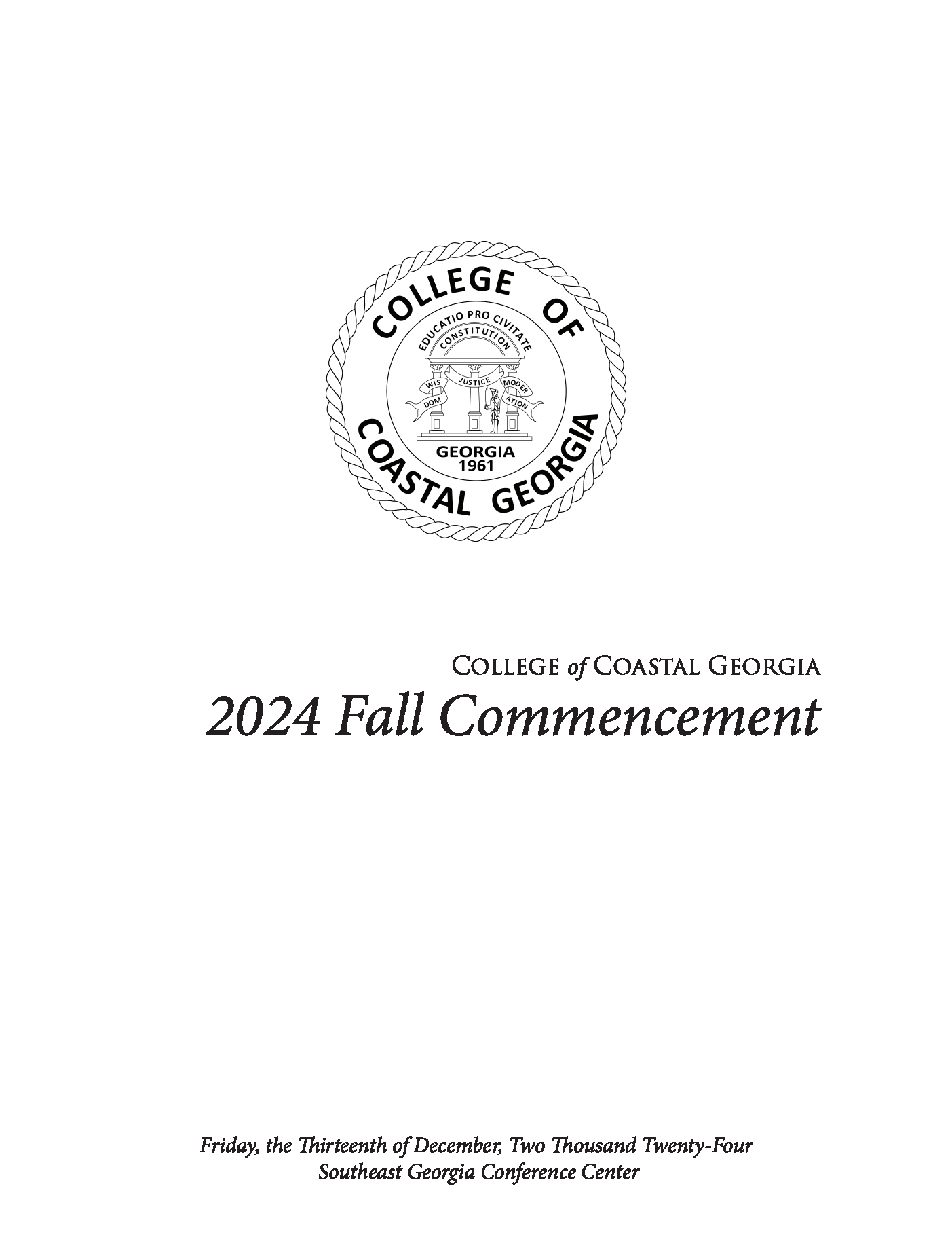 Fall 2024 Commencement Program png