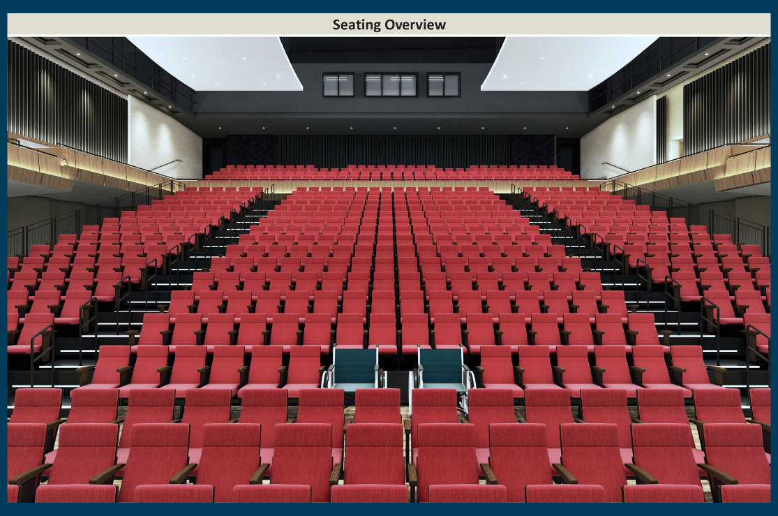 Center for the Arts - Seating Overview